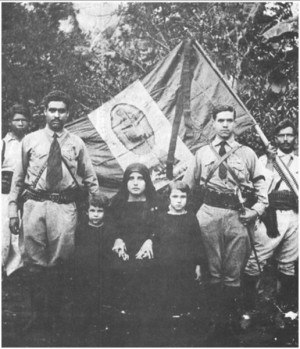 Cristero-leaders-and-their-banner